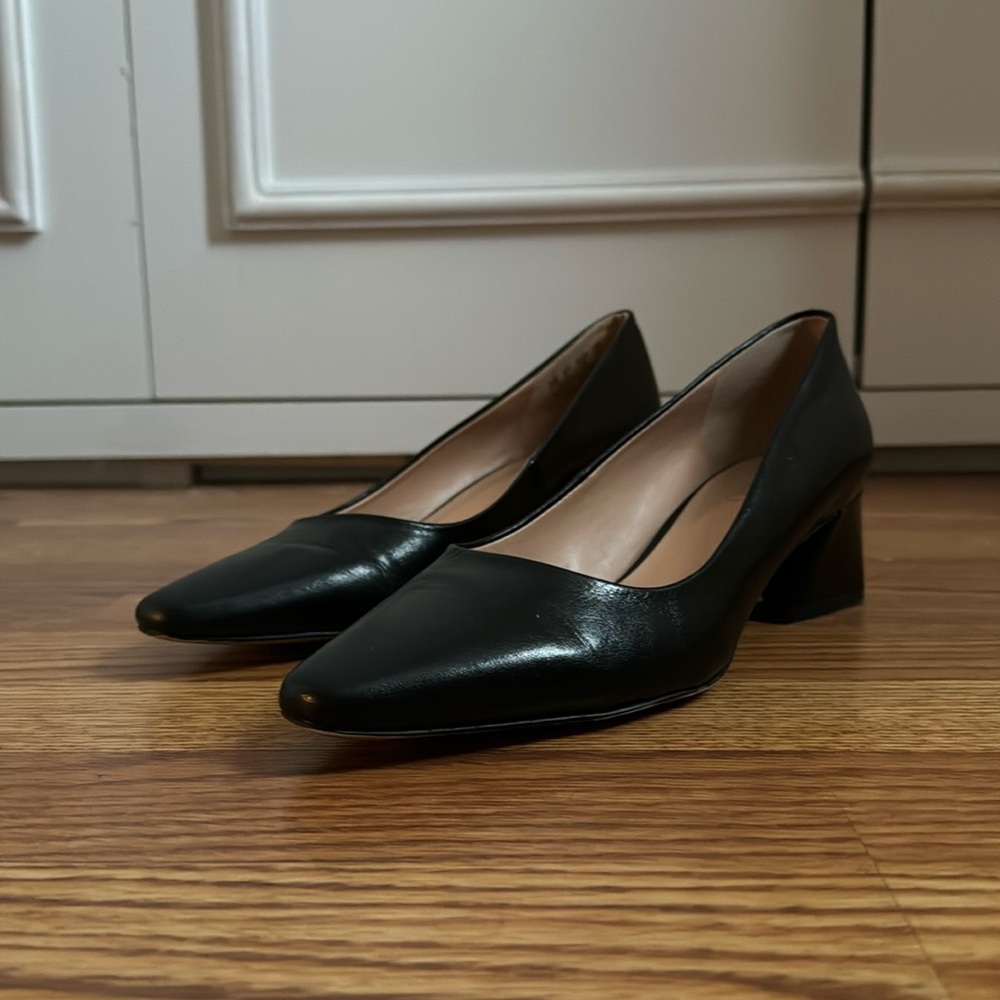 Franco Sarto Block Heels in Black